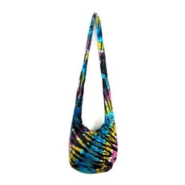 ZM 05 SHOULDER BAG SLING UNISEX HOBO TIE DYE MEN UNIQUE PARTY TRIP GYPSY BEACH