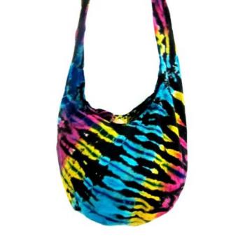 ZM 05 SHOULDER BAG SLING UNISEX HOBO TIE DYE MEN UNIQUE PARTY TRIP GYPSY BEACH