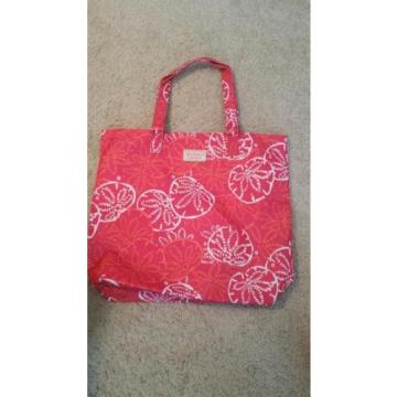 Lilly Pulitzer Large Tote Bag Beach Bag NEW Pink Seashell for Estee Lauder