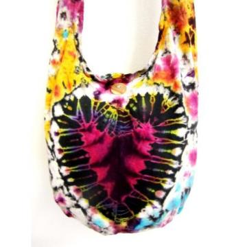 WV 02 VIVID SHOULDER BAG SUMMER BEACH TIE DYE HOBO CAMPING TRIP FREE CUTE SMALL