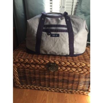 Nautica  Fragrances Large Canvas Gym Tote Beach Travel  Bag 16&#034;X25&#034;X 6 1/2&#034;