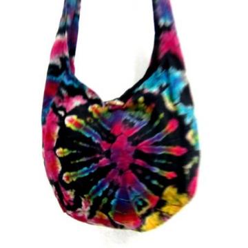 ZM 04 SHOULDER BAG SLING UNISEX HOBO TIE DYE CHIC UNIQUE PARTY TRIP SUMMER BEACH