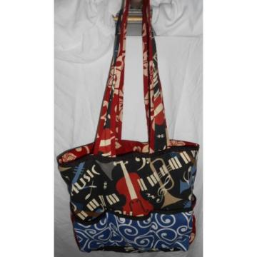 Reversible Handmade Large Tote, Diaper Bag, Beach Bag, or Overnight Bag