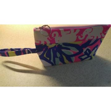 New Lilly Pulitzer Palm Beach Resort  Wristlet Bag Purse Wallet Clutch