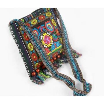 Peruvian banjara Style Shoulder Bag boho hippie Embroidered Picnic Beach Woman