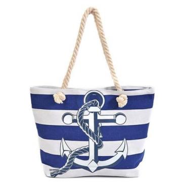 Anchor Handbag Beach Boating Women Bag Red or Navy