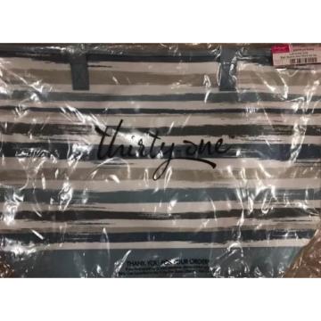 Thirty One Lakeside Tote in Brush Strokes - **NIP** New Spring beach bag