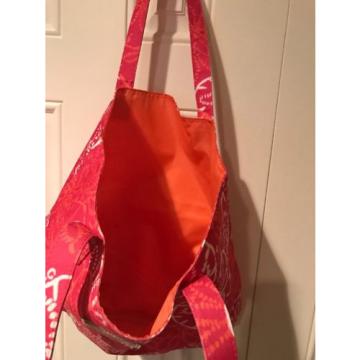 Lilly Pulitzer For Estee Lauder Pink Sand Dollar Print Beach Bag Tote