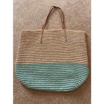 Merona Straw Beach Bag