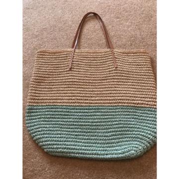 Merona Straw Beach Bag