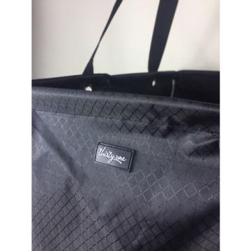 NEW Thirty one Large utility beach laundry tote bag 31 gift in Black