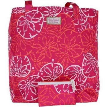 Lilly Pulitzer for Estee Lauder Design Tote/Beach Bag &amp; Pouch, Creme and Gloss