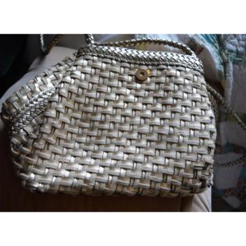 Warren Reed Gold mesh purse bag shoulder Gorgeous designer Palm Beach