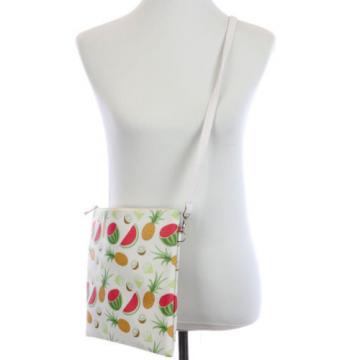 Fruit 13&#034; Canvas Beach Clutch Messenger Tote Bag Purse Shopper