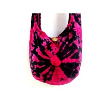 SMALL CAMPING CUTE BEACH YOGA TIE DYE BAG UNIQUE SLING SHOULDER HOBO GYPSY SK1