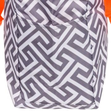 SILVERHOOKS NEW Womens Greek Key Beach Weekend Shopper Tote Bag