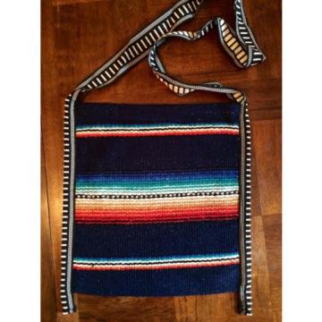 FaLSa BLaNkeT HaNdBag PuRsE BaG BeaCH BaJA HiPPiE NeW STRiPeD SiZe 12&#034; SHoPPeR