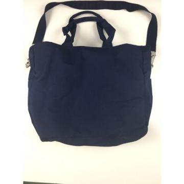 Tommy Hilfiger Tote Navy Blue Weekender Travel Beach Bag Shoulder Crossbody