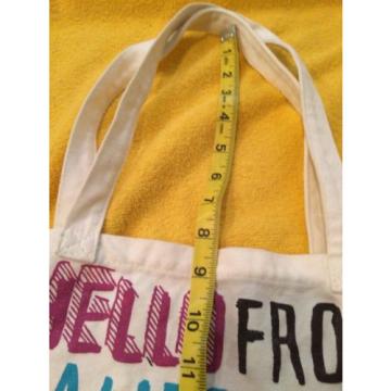 O&#039;Neill Logo Tote Bag &#034;hello From California&#034; Surf Purse Bag Women&#039;s Beach