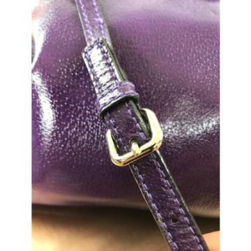 Kate Spade New York Zuma Beach Marta Purple Patent Leather Bag Purse Large