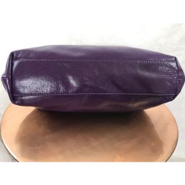 Kate Spade New York Zuma Beach Marta Purple Patent Leather Bag Purse Large