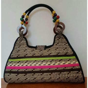 Handmade Handbag/Colombia/Women/ Woven Straw/ Shopping/Summer Beach Bags/ Gift