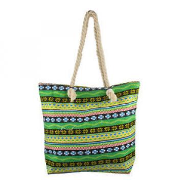 Lux Accessories Lux Accessories Womens Zip Up Beach Bag Lime Green