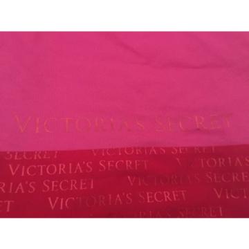 NWOT--VICTORIAS SECRET BEACH SHOPPING TOTE BAG PINK &amp; RED 19.5&#034;H X 17&#034;L X 6.5&#034;D