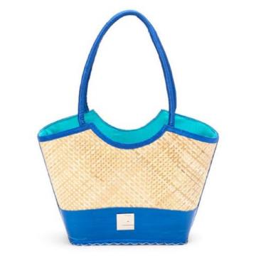 Landfill Dzine Straw Beach shoulder tote Bag with Soft Fabric Handle