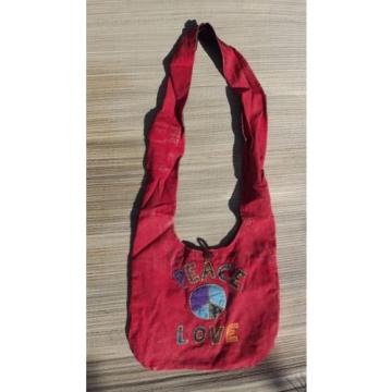 Nepalese, boho beach, unique Peace/Love  hand bag