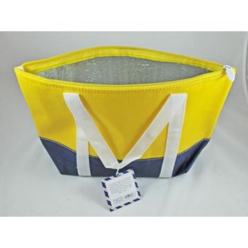 IVY LEAGUE YELLOW COLOR LIGHTWEIGHT THERMAL BEACH / LUNCH TOTE BAG