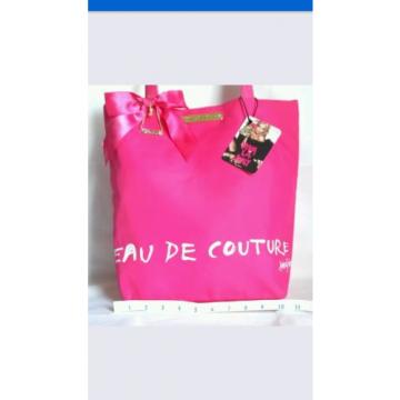 Juicy Couture Pink Tote Bag Purse beach  bag  shopping bag  top Fully Lined