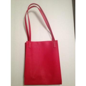 Lot 1 Estee Lauder Red Plastic Tote Bag Women&#039;s Ladies beach pool summer handbag