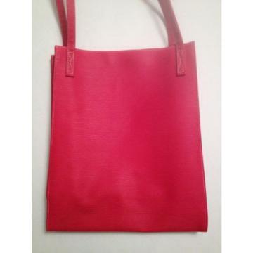 Lot 1 Estee Lauder Red Plastic Tote Bag Women&#039;s Ladies beach pool summer handbag