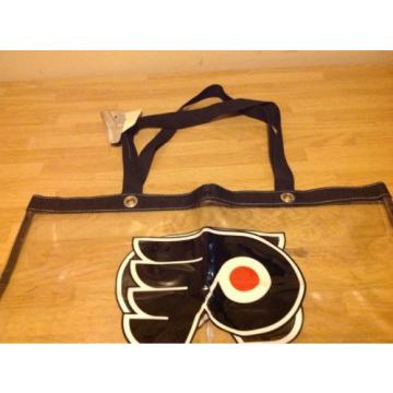 Nwt Philadelphia Flyers NHL Clear  Work Tote Shoulder Beach Bag Purse Security