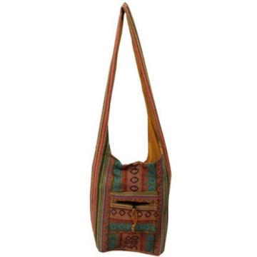 Unisex Hippie Crossbody Beach Bohemian Gypsy Canvas Sling Shoulders Indian Bag