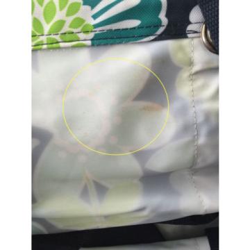 Defect Thirty one LARGE UTILITY TOTE Bag basket beach 31 gift bubble bloom more