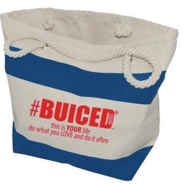 BUICED Beach Bag - Blue/Red