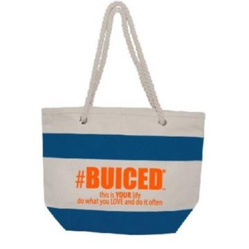 BUICED Beach Bag - Blue/Orange