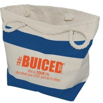 BUICED Beach Bag - Blue/Orange