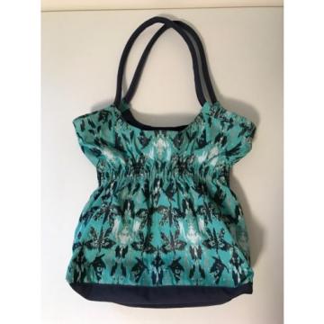 Women Shoulder Bag Handbag Purse Beach Tote Blue Animal Print