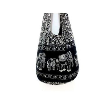 COOL! HIPPY BEACH SHOULDER BAG SLING HOBO UNISEX CROSSBODY ELEPHANT THAI BOHO