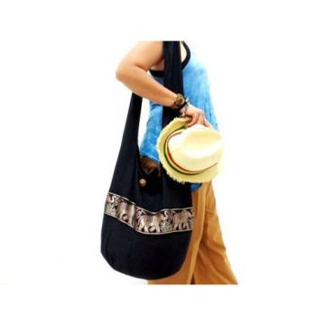 MEN HOBO BEACH SHOULDER BAG SLING CROSSBODY ELEPHANT THAI LARGE SUMMER MESSENGER