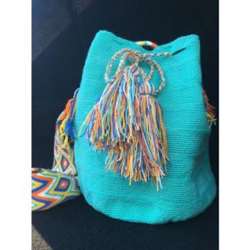 Authentic Wayuu Bag, handmade, boho chic, drawstring, crossover, beach bag