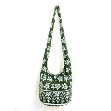 GREEN BEACH BAG SLING SHOULDER ADVENTURE SMALL TURTLE UNISEX HOBO YOGA CROSSBODY