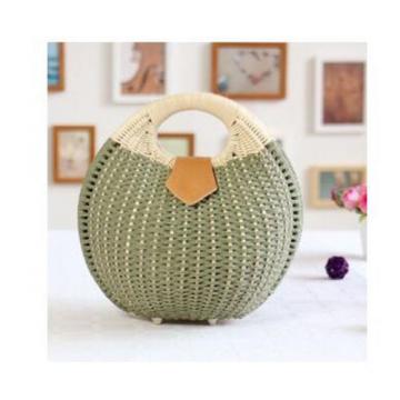 Tote Handbag Summer Beach Bags Small Brand Bag Women&#039;s Straw Handbag Rattan Bag