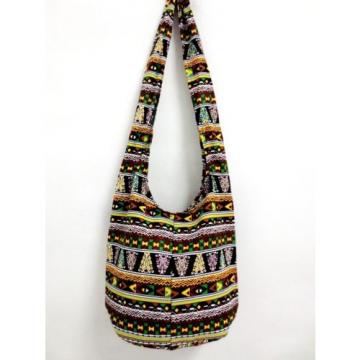 NEW SCHOOL BAG SLING CROSSBODY YAAM BOHO THAI HOBO BOHEMIAN SUMMER LARGE BEACH