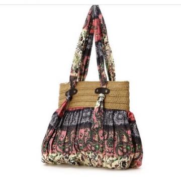 bohemian straw shoulder bags women handbags beach bag сумки light Fashion