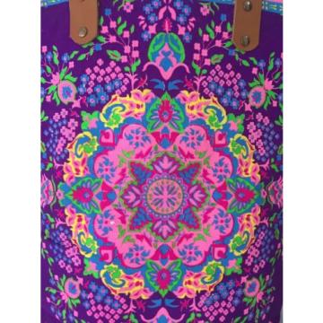 Printed Canvas Tribal Beach tote bag handmade summer Mandala purses Festival