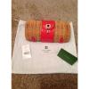 Authentic Kate Spade Coral Straw Edgartown Clutch With Dust Bag NWT